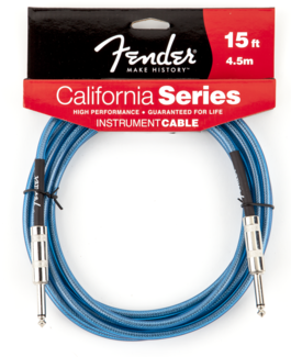 Cable Fender Para Guitarra Azul 4.5 Mts. 0990515002